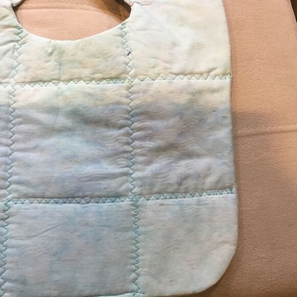 3/$25 or $12 ea.  NWT Hand Crafted Reversible Quilted Baby Bib - Picture 5 of 6